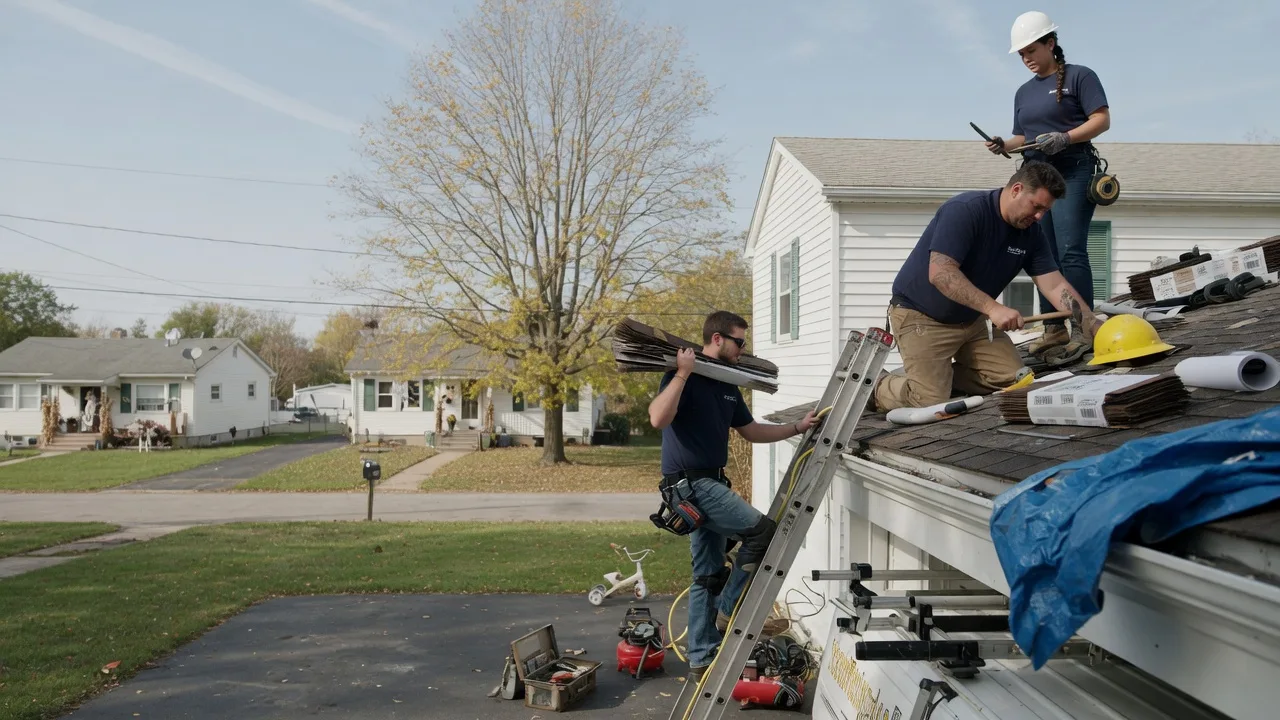 Local Roofing Contractors in Tenstrike, MN near me